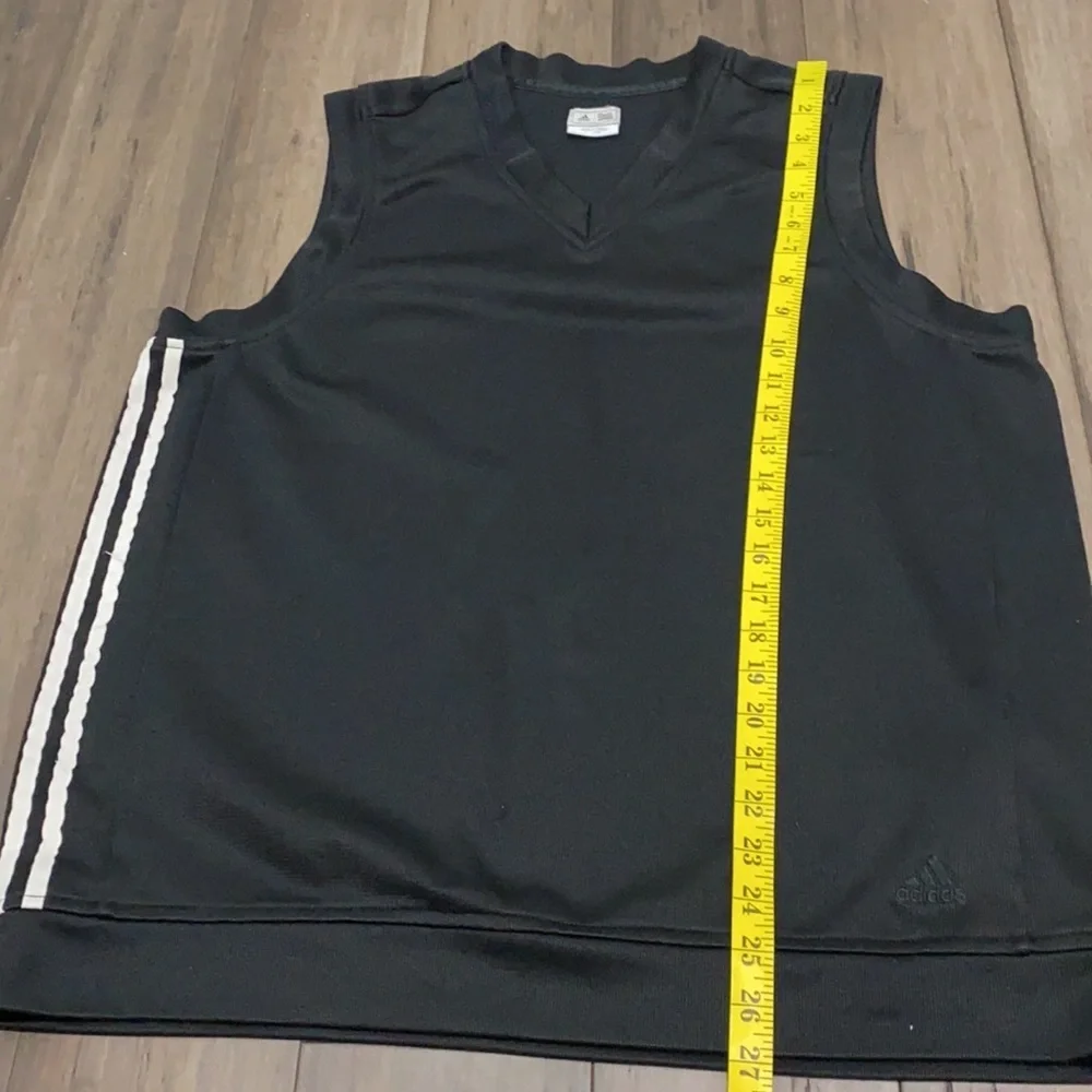5 for $25‎ Adidas vest black white stripes sleeveless